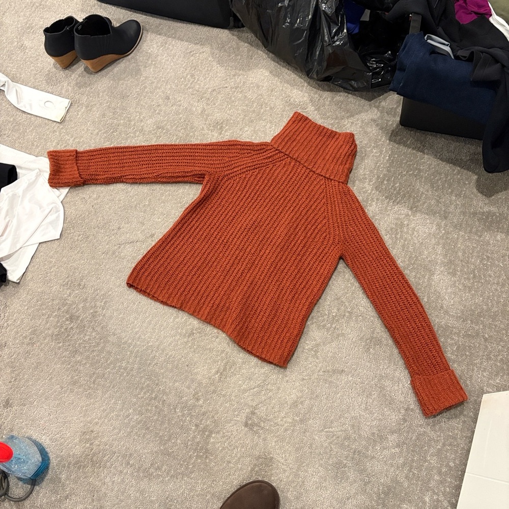 BP Rust Knit Sweater